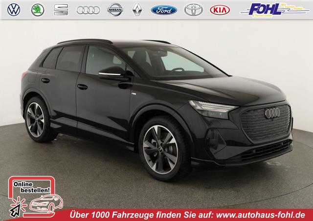 Audi Q4 e-tron - 45 basis quattro S-LINE quattro, Navi, Matrix, Side, Kamera, el. Klappe, Winter. 20-Zoll