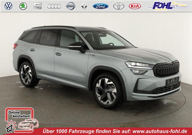 Skoda Kodiaq - 2.0 TDI 142 kW 4x4 Sportline DSG Sportline, AHK, Navi, Matrix, el. Klappe, Side, Winter, 19-Zoll