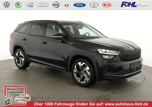 Skoda Kodiaq - 2.0 TDI 142 kW 4x4 Sportline DSG Sportline, AHK, Navi, Matrix, el. Klappe, Side, Winter, 19-Zoll