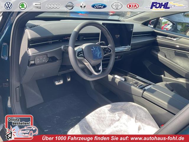 Volkswagen ID.7 Limousine - Pro 210 kW Black, HuD, IQ.Light, IQ.Drive, AreaView, Side, Winter, 20-Zoll