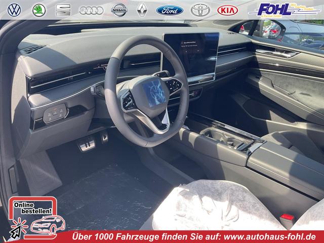 Volkswagen ID.7 Limousine - Pro 210 kW Black, AHK, HuD, IQ.Light, IQ.Drive, AreaView, Side, Winter, 19-Zoll