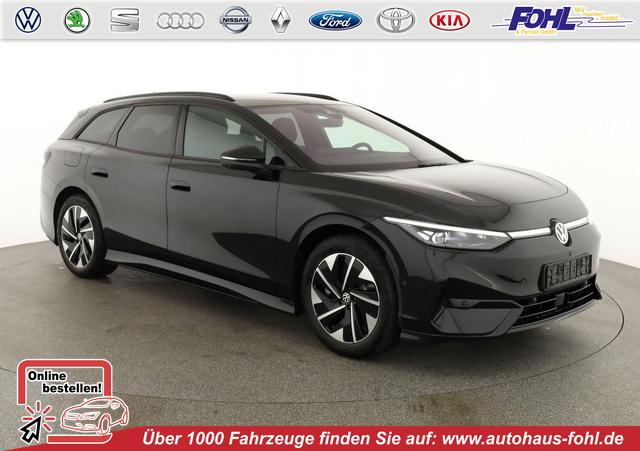 Volkswagen ID.7 - Tourer Pro Black, AHK, HuD, IQ.Light, IQ.Drive, AreaView, Side, Winter, 19-Zoll
