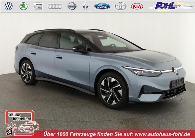 Volkswagen ID.7 - Tourer Pro Black, AHK, HuD, IQ.Light, IQ.Drive, AreaView, Side, Winter, 19-Zoll