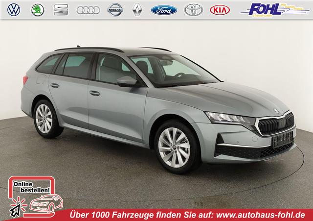 Skoda Octavia Combi - 1.5 TSI 110 kW Selection Selection, AHK, LED, Side, ACC, Kamera, Winter, 17-Zoll