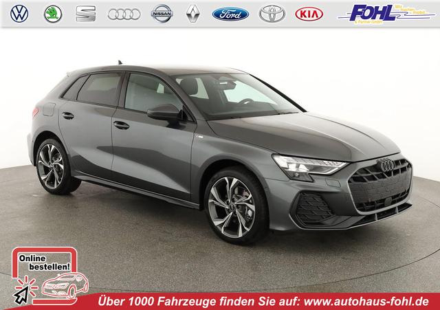 Audi A3 Sportback - TFSI quattro 150 kW S line S-LINE, AHK, Navi, el. Klappe, Sound, Winter, 18-Zoll, 3-J. Garantie