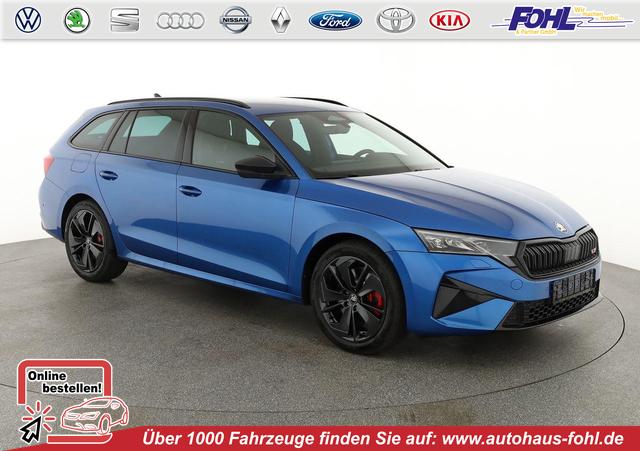 Skoda Octavia Combi - 2.0 TSI 195 kW RS DSG, Standheizung, AHK, Navi, Matrix, Side, Winter, 5 J.-Garantie
