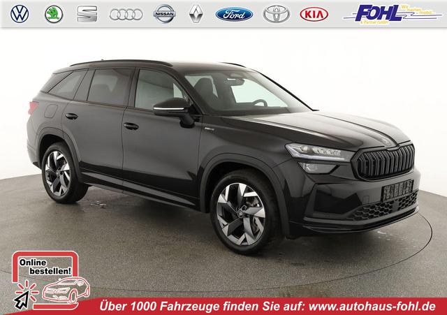 Skoda Kodiaq - 2.0 TSI 150 kW 4x4 Sportline DSG Sportline, 7-Sitzer, AHK, Navi, Matrix, Side, Kamera, Winter, 19-Zoll, 4 J.-Garantie