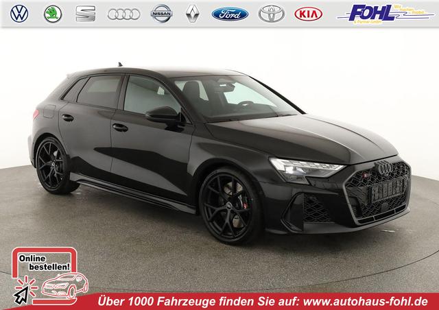 Audi RS3 Sportback - 2.5 294 kW TFSI quattro quattro, SONOS, Matrix, Sportabgas, Side, 5 J.-Garantie