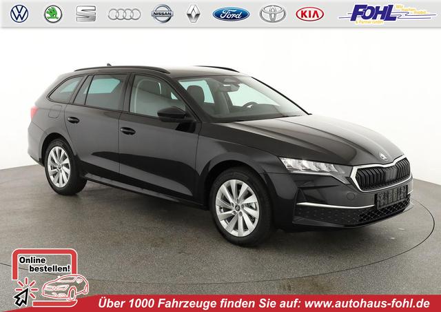Skoda Octavia Combi - 1.5 TSI 110 kW Selection Selection, AHK, LED, Side, ACC, Kamera, Winter, 17-Zoll