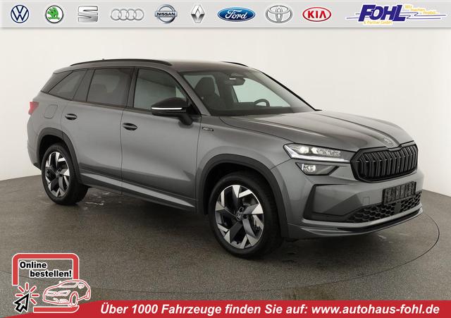 Skoda Kodiaq - 2.0 TDI 142 kW 4x4 Sportline DSG Sportline, AHK, Navi, Matrix, el. Klappe, Side, Winter, 19-Zoll, 4-J Garantie