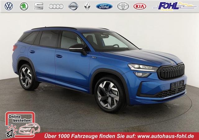 Skoda Kodiaq - 2.0 TDI 142 kW 4x4 Sportline DSG Sportline, AHK, Navi, Matrix, el. Klappe, Side, Winter, 19-Zoll, 4-J Garantie