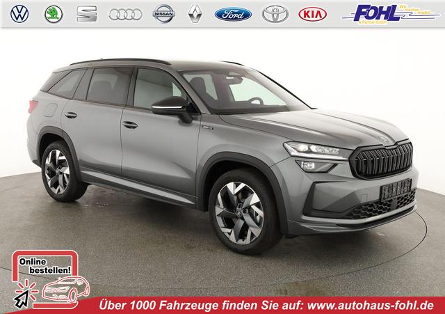 Skoda Kodiaq - 1.5 TSI mHEV 110 kW Sportline DSG Sportline, AHK, Navi, Matrix, el. Klappe, Side, Winter, 19-Zoll