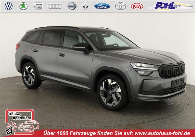 Skoda Kodiaq - 2.0 TDI 142 kW 4x4 Sportline DSG Sportline, AHK, Navi, Matrix, el. Klappe, Side, Winter, 19-Zoll