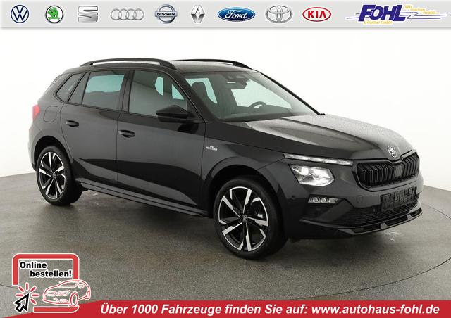 Skoda Kamiq - Monte Carlo 1.0 TSI DSG Carlo, Pano, AHK, Navi, Matrix, el.Klappe, 18-Zoll, 5 J.-Garantie