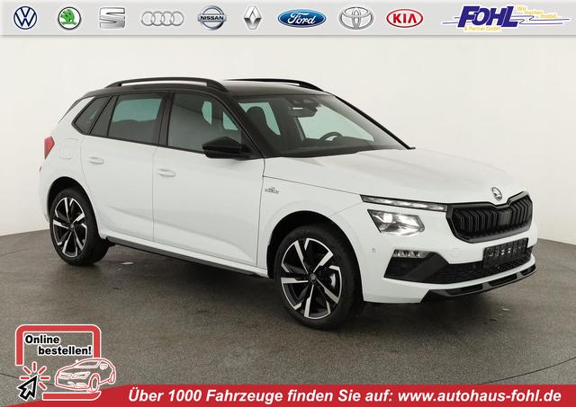 Skoda Kamiq - Monte Carlo 1.0 TSI DSG Carlo, Pano, AHK, Navi, Matrix, el.Klappe, 18-Zoll, 5 J.-Garantie