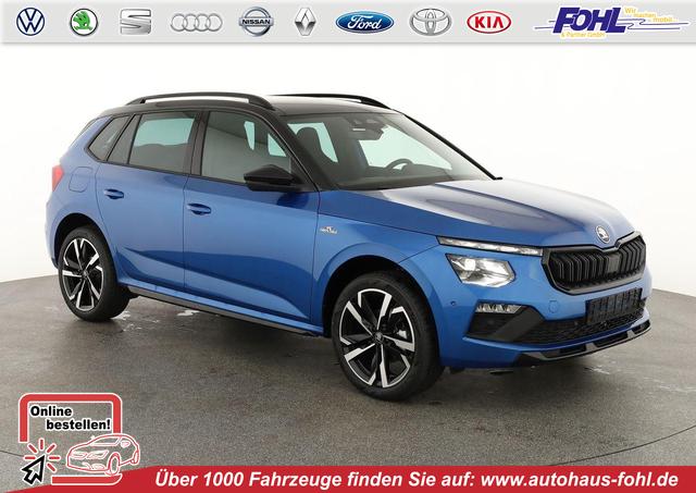 Skoda Kamiq - Monte Carlo 1.0 TSI DSG Carlo, Pano, AHK, Navi, Matrix, el.Klappe, 18-Zoll, 5 J.-Garantie