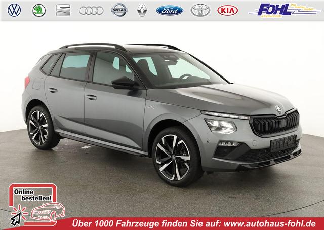 Skoda Kamiq - Monte Carlo 1.0 TSI DSG Carlo, Pano, AHK, Navi, Matrix, el.Klappe, 18-Zoll, 5 J.-Garantie