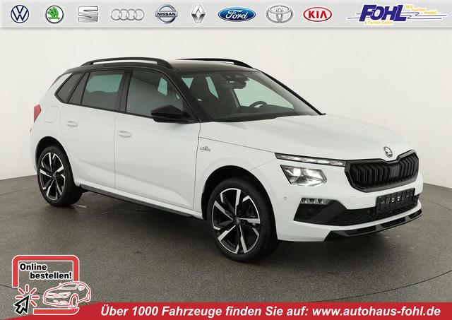 Skoda Kamiq - Monte Carlo 1.5 TSI Carlo, Pano, AHK, Matrix, Navi, el. Klappe, 18-Zoll, 5 J.-Garantie