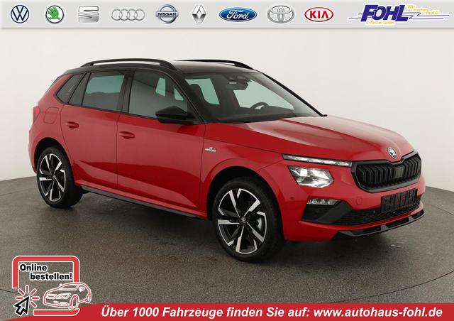 Skoda Kamiq - Monte Carlo 1.5 TSI DSG Carlo, Pano, AHK, Matrix, Navi, Side, 18-Zoll, 5 J.-Garantie