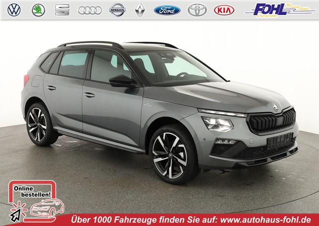Skoda Kamiq - Monte Carlo 1.5 TSI DSG Carlo, Pano, AHK, Matrix, Navi, Side, 18-Zoll, 5 J.-Garantie