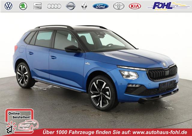 Skoda Kamiq - Monte Carlo 1.5 TSI DSG Carlo, Pano, AHK, Matrix, Navi, Side, 18-Zoll, 5 J.-Garantie