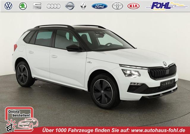 Skoda Kamiq - Monte Carlo 1.0 TSI DSG Carlo, Pano, Matrix, Navi, Kamera, 17-Zoll, 5 J.-Garantie