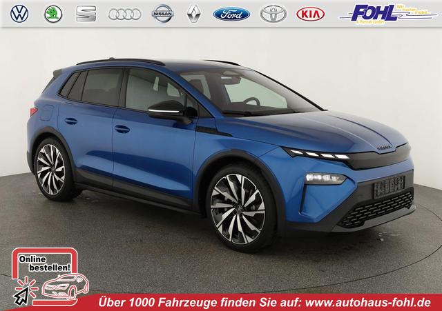 Skoda Elroq - 85 x Sportline 85x Sportline, AHK, Matrix, W&auml;rmepumpe, 21-Zoll, Navi, el. Klappe, FS-beheizbar