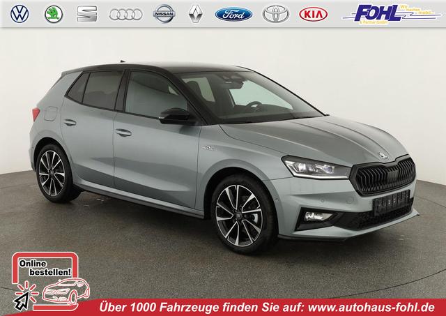 Skoda Fabia - Monte Carlo 1.5 TSI DSG Carlo, Ladeboden, LED, Kamera, App-Connect, 17-Zoll