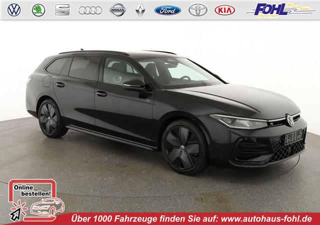 Volkswagen Passat Variant - 2.0 TDI 142 kW 4Motion R-Line DSG 4M Black, Pano, AHK, Navi, IQ.Light, Side, Kamera, el. Klappe, 19-Zoll, 5 J.-Garantie