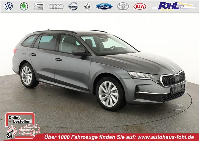 Skoda Octavia Combi - 1.5 TSI 110 kW Selection Selection, AHK, LED, Side, ACC, Kamera, 17-Zoll