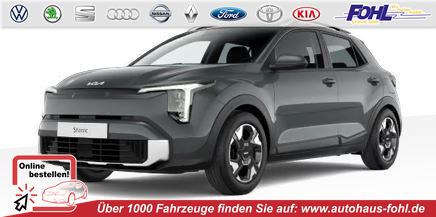 Kia Stonic - Silver AT*Navi*Shzg*Lhzg*PDCv+h*Cam*16Zoll*LED