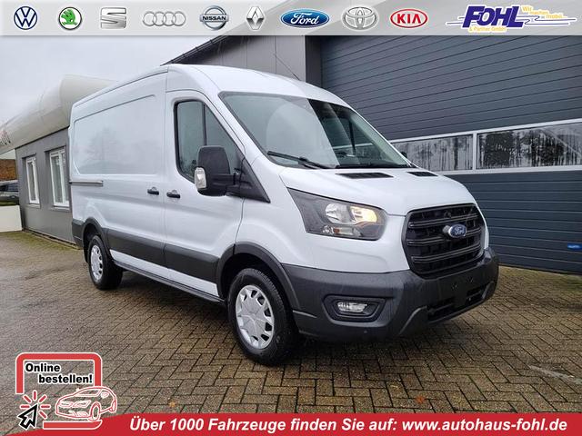 Ford Transit - L2H2 2.0 TDCi 130PS Trend 3,5t 3-Sitzer AHK Klima Navi Bluetooth DAB Frontscheibe beheizb. PDC v+h Rückf.Kamera Tempomat