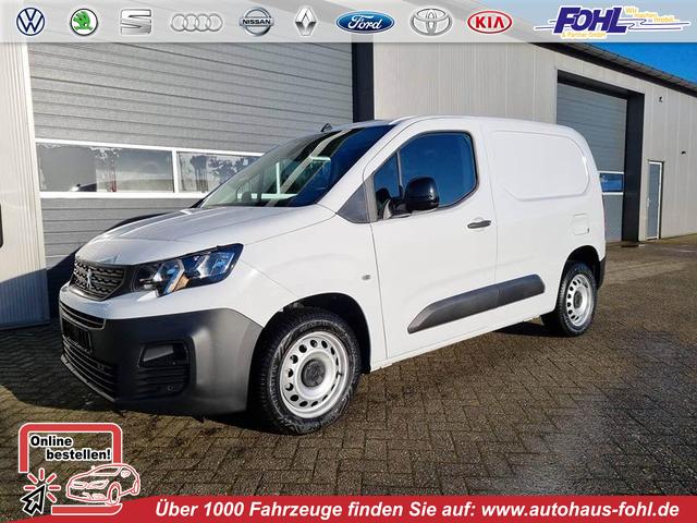 Peugeot Partner - 1.5 BlueHDI 130PS Automatik 2-Sitzer Navi Apple CarPlay Android Auto AHK Klima Bluetooth DAB PDC v+h Rückf.Kamera Tempomat Ganzj.Reifen