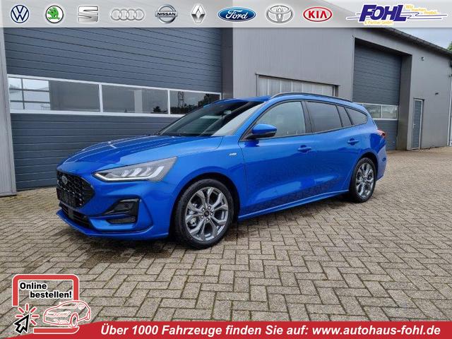 Ford Focus Turnier - 1.0 125PS ST-Line Winterpaket Rückf.Kamera Klimaautomatik Sitzheizung Lenkradheizung Frontscheibe beheizb. Ford-Navi SYNC 4 DAB+ Bluetooth Apple Carplay Android Auto PDC v+h Keyless