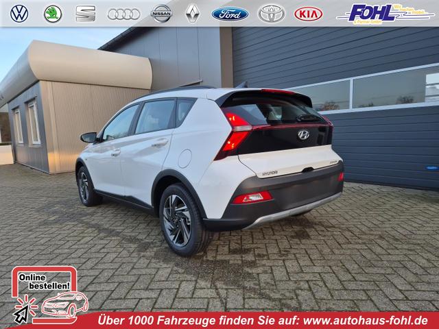Hyundai BAYON - Select 1.0 T-GDI 100PS MHEV Navi Rückf.Kamera Klima PDC 12,3"-Touchscreen DAB+ Apple CarPlay Android Auto Tempomat 16-LM