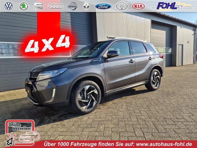 Suzuki Vitara - Comfort+ 129PS MHEV 4x4 ALLGRIP 1.4 Boosterjet Allrad Teilleder mit Alcantara Navi Klimaautomatik Sitzheizung ACC PDC v+h Rückf.Kamera Suzuki-Radio Apple CarPlay Android Auto Touchscreen 2xKeyless 17-LM