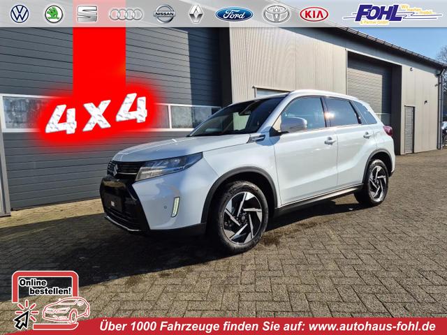 Suzuki Vitara - Comfort+ 129PS MHEV 4x4 ALLGRIP 1.4 Boosterjet Allrad Teilleder mit Alcantara Navi Klimaautomatik Sitzheizung ACC PDC v+h Rückf.Kamera Suzuki-Radio Apple CarPlay Android Auto Touchscreen 2xKeyless 17-LM