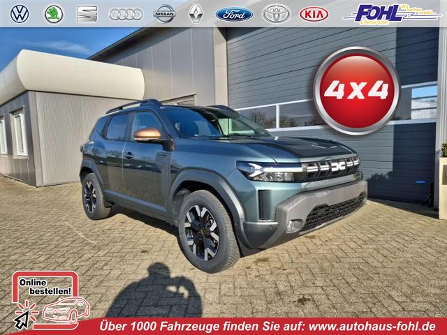 Dacia Duster - Extreme 4x4 130PS 1.2 TCe Lenkradheizung Sitzheizung Klimaautomatik 4x Kamera Teil-Leder City-Paket Bluetooth Apple Carplay Android Auto PDC v+h 2xKeyless 17-LM Ganzj.Reifen