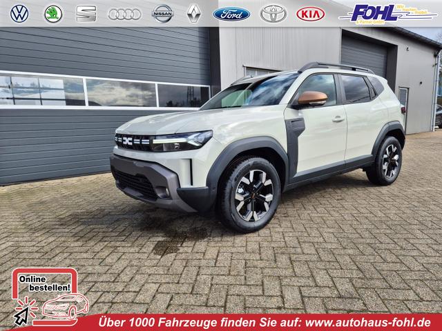 Dacia Duster - 1.6 SCE Hybrid 140PS Automatik Extreme Lenkradheizung Sitzheizung 4x Kamera Klimaautomatik Bluetooth Apple Carplay Android Auto PDC v+h 2xKeyless 17-LM