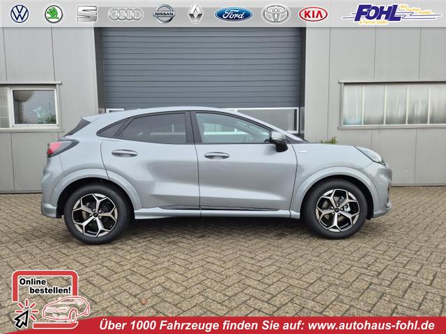 Ford Puma - ST-Line 1.0 EcoBoost Hybrid 125PS Klimaautomatik Ford-Navi SYNC4 Touchscreen Bluetooth Apple CarPlay Android Auto DAB+ PDC Rückf.Kamera 17-LM