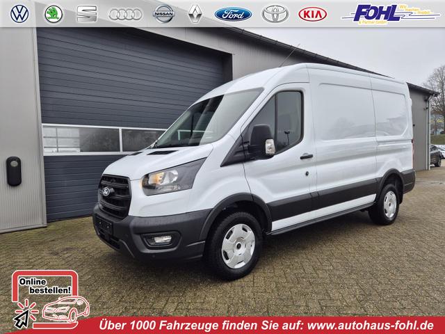 Ford Transit - L2H2 2.0 EcoBlue 165PS Trend Heckantrieb 3,5t 2-Sitzer AHK Sitzheizung Lenkradheizung Frontscheibe beheizb. Klimaautomatik PDC v+h Rückf.Kamera Bluetooth DAB Apple CarPlay Android Auto Tempomat Ganzj.Reifen