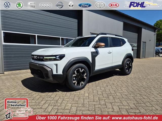 Dacia Duster - Extreme Hybrid 140PS Automatik 1.6 SCE Lenkradheizung Sitzheizung 4x Kamera Teil-Leder Klimaautomatik Bluetooth Apple Carplay Android Auto PDC v+h 2xKeyless 17-LM