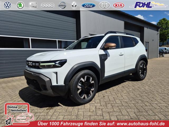 Dacia Duster - Extreme Hybrid 140PS Automatik 1.6 SCE Sitzheizung Klimaautomatik 4x Kamera elektr.Parkbremse Teil-Leder Bluetooth Apple Carplay Android Auto PDC v+h 2xKeyless 17-LM