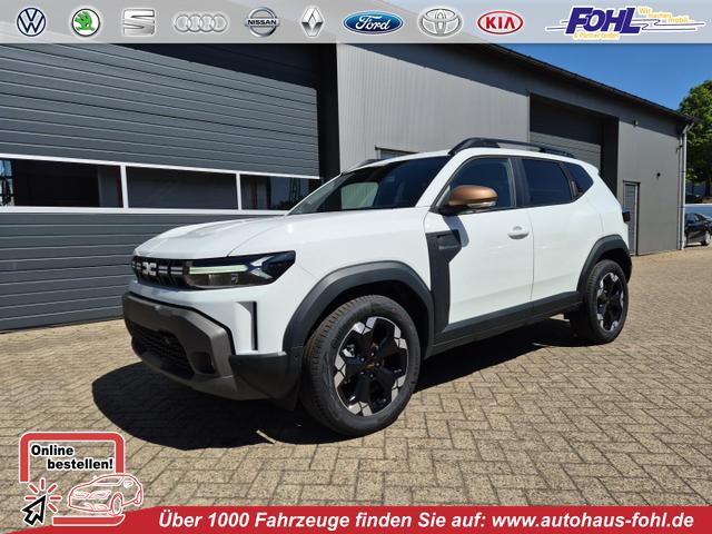 Dacia Duster - Extreme Hybrid 140PS Automatik 1.6 SCE 4x Kamera elektr.Parkbremse Teil-Leder Klimaautomatik Bluetooth Apple Carplay Android Auto PDC v+h 2xKeyless 18"LM