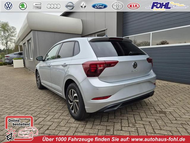 Volkswagen Polo - Life 1.0 TSI 95PS Rückf.Kamera Sitzheizung Digital Cockpit Klima PDC abgd.Scheiben Bluetooth Apple Car Play Android Auto 15-LM