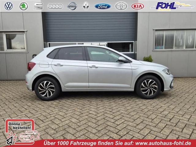 Volkswagen Polo - Life 1.0 TSI 95PS Rückf.Kamera Sitzheizung Digital Cockpit Klima PDC abgd.Scheiben Bluetooth Apple Car Play Android Auto 15-LM