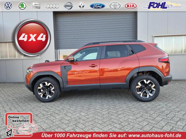 Dacia Duster - Extreme 4x4 130PS 1.2 TCe 4x Kamera Lenkradheizung Sitzheizung Klimaautomatik Teil-Leder Bluetooth Apple Carplay Android Auto PDC v+h 2xKeyless 17-LM Ganzj.Reifen