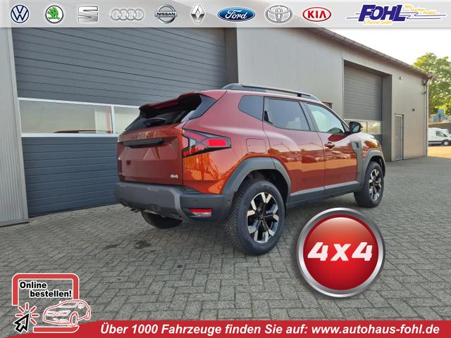 Dacia Duster - Extreme 4x4 130PS 1.2 TCe 4x Kamera Lenkradheizung Sitzheizung Klimaautomatik Teil-Leder Bluetooth Apple Carplay Android Auto PDC v+h 2xKeyless 17-LM Ganzj.Reifen