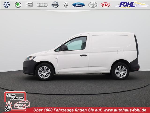 Volkswagen Caddy Cargo - Comfort 2.0 TDI 122PS 2-Sitzer AHK Navi Rückf.Kamera PDC v+h Klima VW-Radio Apple CarPlay Android Auto Hecktüren180º Schiebetür rechts Ganzjahresreifen