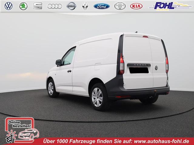 Volkswagen Caddy Cargo - Comfort 2.0 TDI 122PS 2-Sitzer AHK Navi Rückf.Kamera PDC v+h Klima VW-Radio Apple CarPlay Android Auto Hecktüren180º Schiebetür rechts Ganzjahresreifen